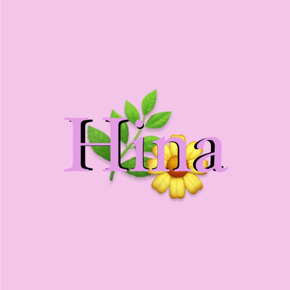 Meet your Posher, Hina
